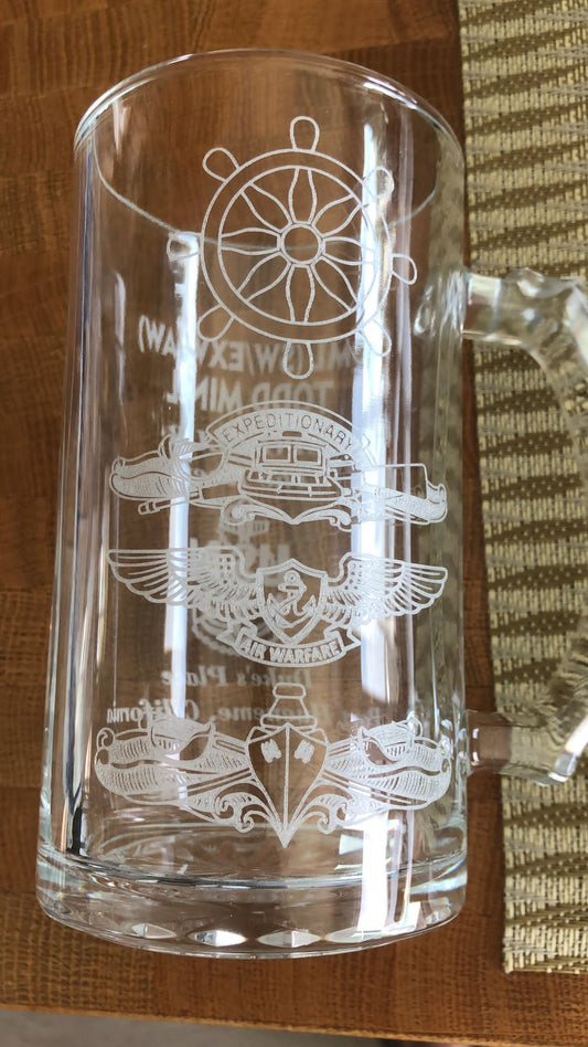 16oz Beer Glass Mug