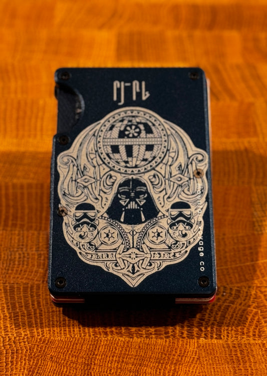 Minimalist RFI Blocking  Aluminum Wallet